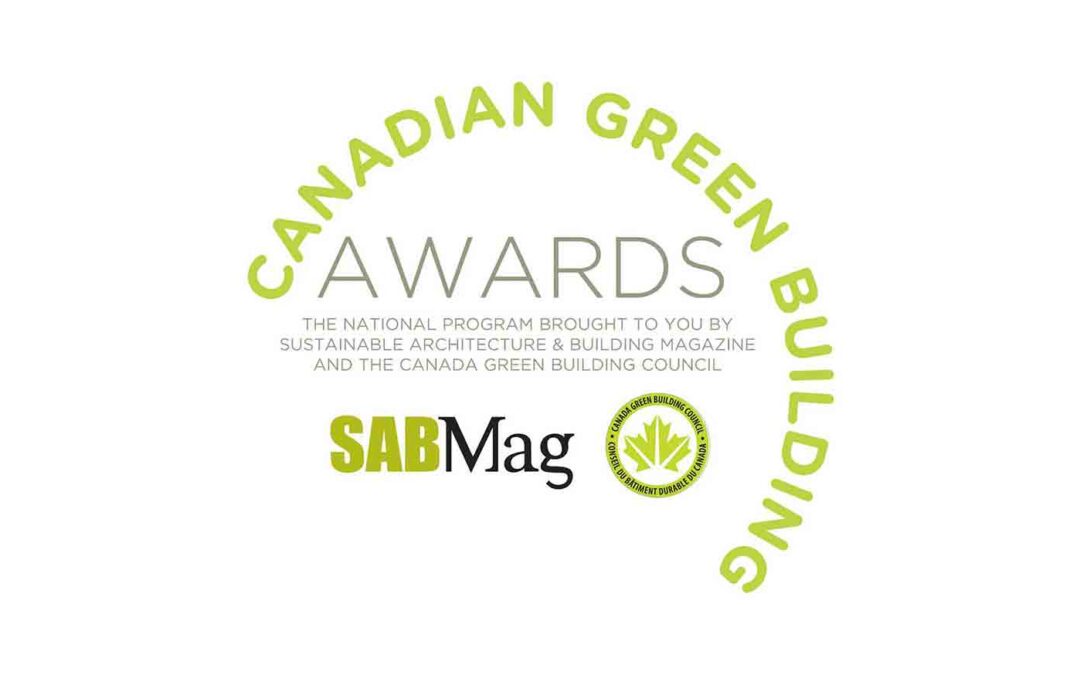 FABRIQ JURY MEMBER FOR THE CANADIAN GREEN BUILDING AWARDS 2016 !